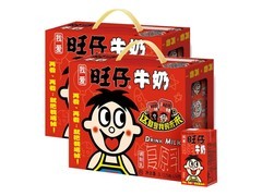 旺旺旺仔牛奶礼盒装，满90减30，券后79.6元带回家！