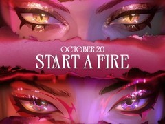 K/DA神秘新曲Start A Fire或将10月20日发布，引爆全球总决赛前夜