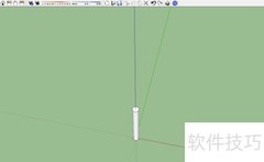 草图大师批量复制物体技巧
