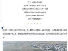 我国最大独立储能项目投运 单次释放300万千瓦时清洁电力