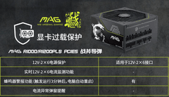微星推出多款电源新品：全系搭载GPU Safeguard技术，为高功耗显卡护航