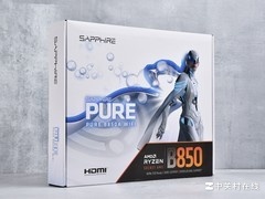 蓝宝石PURE 极地 B850A WIFI主板图赏