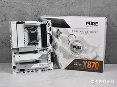 蓝宝石PURE 极地 X870A WIFI7主板图赏