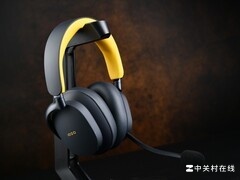 黑黄撞色电竞范 iQOO头戴电竞耳机图赏