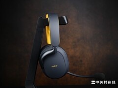 黑黄撞色电竞范 iQOO头戴电竞耳机图赏