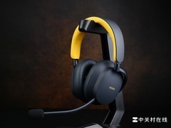 黑黄撞色电竞范 iQOO头戴电竞耳机图赏