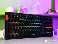 微星FORGE GK300 WIRELESS键盘图赏