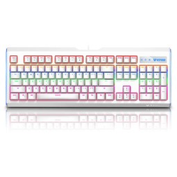 װأRapoo V500L 104е Ϸ Լ  Լ ʼǱ ɫ 