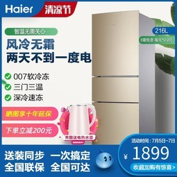 Haier/ BCD-216WMPTСͼ˪䶳ܾ