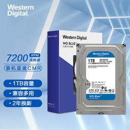 (WD) 1TB SATA6Gb/s 7200ת64MB ̨ʽеӲ(WD10EZEX)