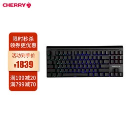 ӣңCHERRYMX8.0 G80-3888HYAEU-2 е ߼ Ϸ 87RGB  ɫ ӣҺ
