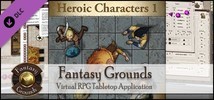 Fantasy Grounds - Top-down Tokens - Heroic 1