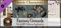 Fantasy Grounds - Top-down Tokens - Heroic 3