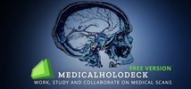 DICOM Viewer for Human Anatomy in Virtual Reality (VR): MEDICALHOLODECK FREE