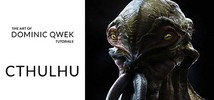 Sculpting and Rendering a Cthulhu Bust