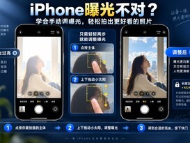 ������iPhone���Զ��ع⣬�ֻ���Ӱ�ⲽ����һ��Ҫѧ��