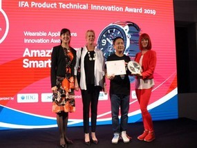  "2019 IFA Product Technology Innovation Award" annotates the scientific and technological innovation power
