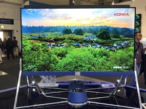  Konka Won IFA Product Technology Award 8K TV Modeling Powder Absorption