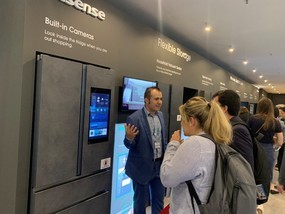  Breaking the industry boundary, Hisense AI Smart Refrigerator 2019 IFA Exhibition is strong and eye-catching