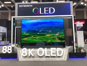  Full sense of technology! Skyworth OLED Transparent TV Appears in IFA 2019