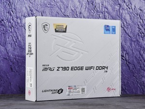 微星Z790 EDGE WIFI DDR4刀锋主板图赏 白色刀锋新品