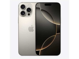 Apple iPhone 16 Pro Max 5G手机白色钛金属256GB仅5579元