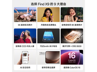 OPPO Find X9 5G˪�װ�ֱ��1600Ԫ