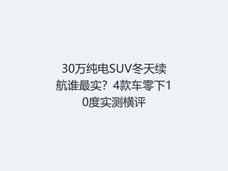 30�򴿵�SUV��������˭��ʵ��4�����10��ʵ�����