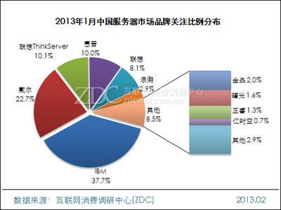 2013年1月中国服务器市场分析报告