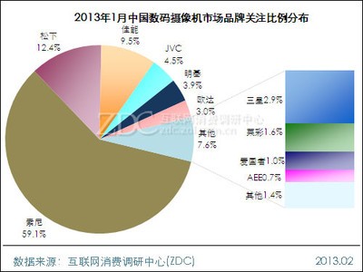2013年1月中国数码摄像机市场分析报告
