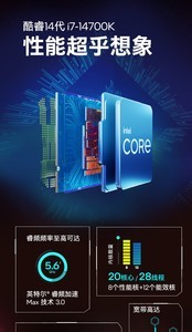  Beijing Intel Core i7 14700K popular e-sports entertainment CPU