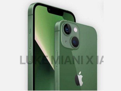  The new color scheme of iPhone 13 will be released tonight: besides purple, there is also green!