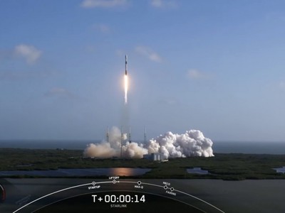 SpaceX完成2022年的第7次星链卫星发射