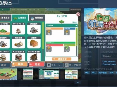  "Urban construction" × "trade" simulation game "Rota Navigation Trade Record" Steam page goes online