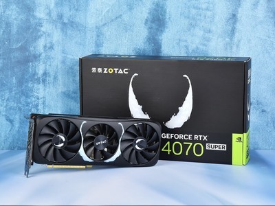 毒液粉梦中情卡 索泰 GeForce RTX 4070 SUPER-12GB 毒液评测