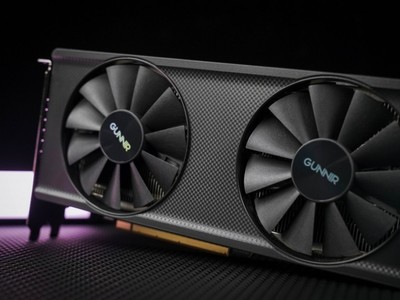  Carbon fiber is both visual! Blue halberd A580 graphics card