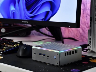  Small and fashionable! Piora mini host creates a new desktop RGB experience