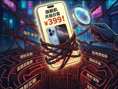 月租几百就能用上旗舰机？揭开手机租赁背后的连环套路