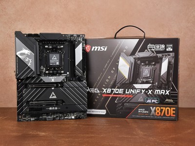 微星MEG X870E UNIFY-X MAX主板评测 暗影回归 超频拉满