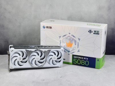 影驰GeForce RTX 5080 HOF Extreme显卡评测 镶嵌水晶的纯白旗舰！
