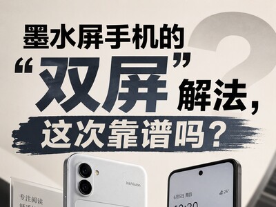 墨水屏手机的“双屏”解法，这次靠谱吗？