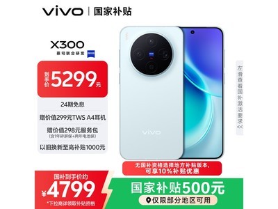 vivo X300������ ���ּ۵���4599Ԫ