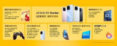 iQOO Z11 Turbo发布会汇总：同档唯一双芯+2亿像素主摄