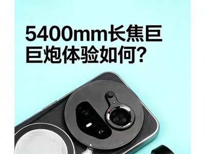 荣耀Magic8 RSR长焦增距镜实测：5400mm长焦巨炮体验如何？