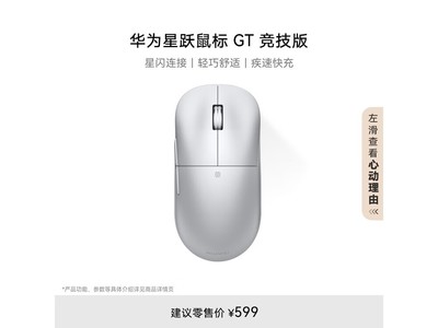 华为星跃鼠标GT皓月银