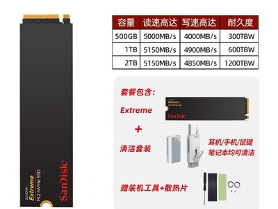 SanDisk NVMe̬Ӳ1TBʱֱ370Ԫ