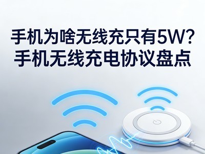 为啥无线充只有5W？ 手机无线充电协议盘点
