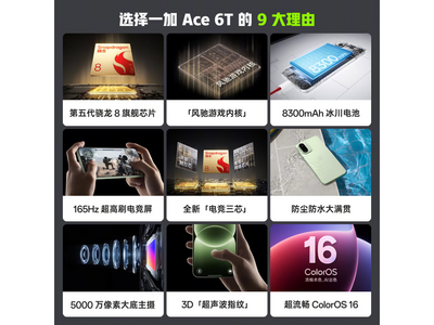 һ��Ace 6T 5Gֱ��1255Ԫ