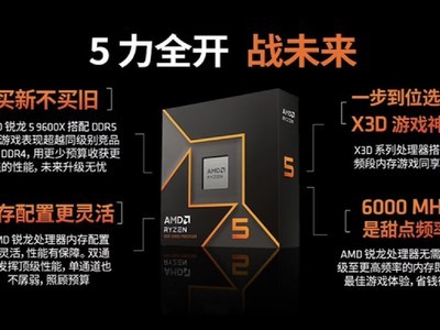 ��ѧ����������ѡ������5 9600X��ͨ��DDR5+RX 9060XT�Կ�