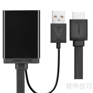 HDMI转DP转换器使用指南